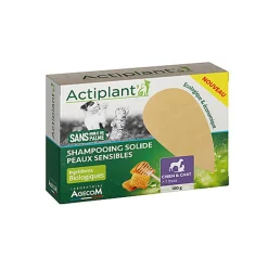 ActiPlant' - Shampoing Solide Peau Sensible pour Chien et Chat - 100g