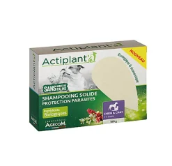 ActiPlant' - Shampoing Solide Protection Parasites pour Chien et Chat - 100g