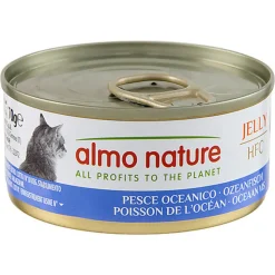 Almo Nature - Pâtée en Boîte HFC Jelly Poisson de l'Océan pour Chat - 70g