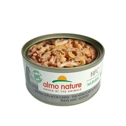 Almo Nature - Pâtée en Boîte HFC Natural Thon avec Alevins pour Chat - 70g