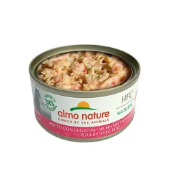 Almo Nature - Pâtée en Boîte HFC Natural Poulet avec Foie pour Chat - 70g