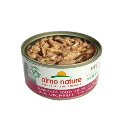 Almo Nature - Pâtée en Boîte HFC Natural Thon et Poulet pour Chat - 150g
