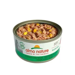 Almo Nature - Pâtée en Boîte HFC Natural Thon et Maïs pour Chat - 70g