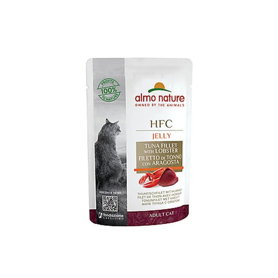Almo Nature - Pâtée Hfc Jelly Filet De Thon Et Homard - 55g