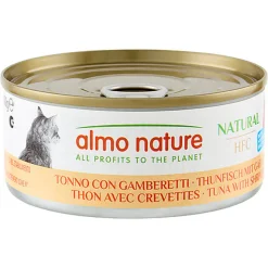 Almo Nature - Pâtée Hfc Natural Thon Et Crevettes -150g
