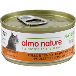 Almo Nature - Pâtée Hfc Natural Poulet Et Thon - 70g