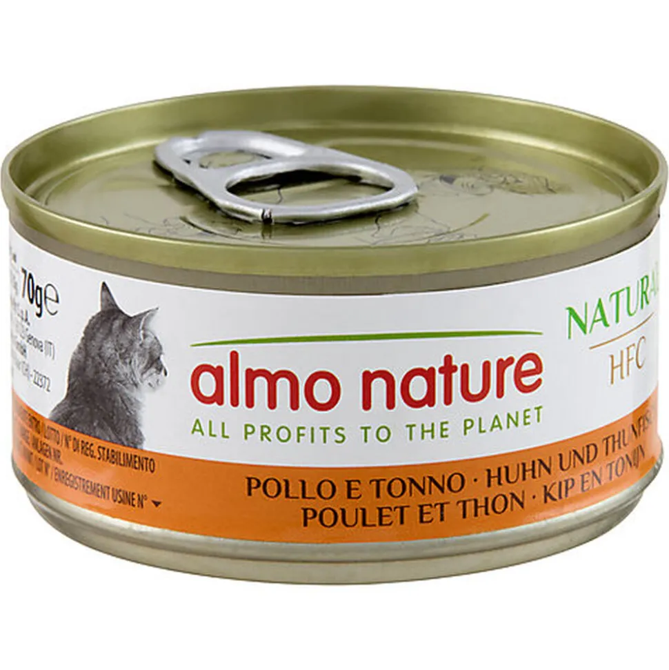 Almo Nature - Pâtée Hfc Natural Poulet Et Thon - 70g