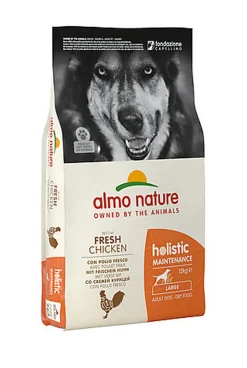 Almo Nature Holistic - Adulte Grande Race Poulet Frais - Sac 12 Kg