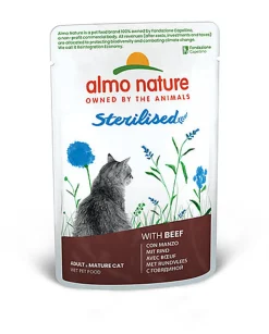 Almo Nature Holistic Fonctionnel - Sterilised Bœuf - Pochon 70 Gr