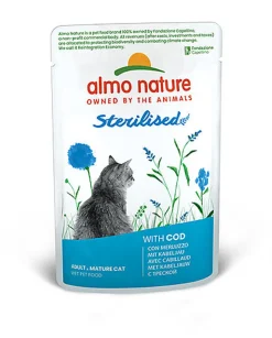 Almo Nature Holistic Fonctionnel - Sterilised Cabillaud - Pochon 70 Gr