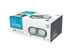 ALTITUDE Gamelle Double surélevé - 2x450 ml