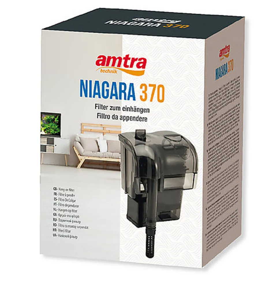 Amtra - Filtre Niagara pour Aquarium - 370L/h