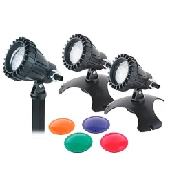 Amtra - Kit Eclairage Pond Halo 3 Led pour Bassin - 1,2w