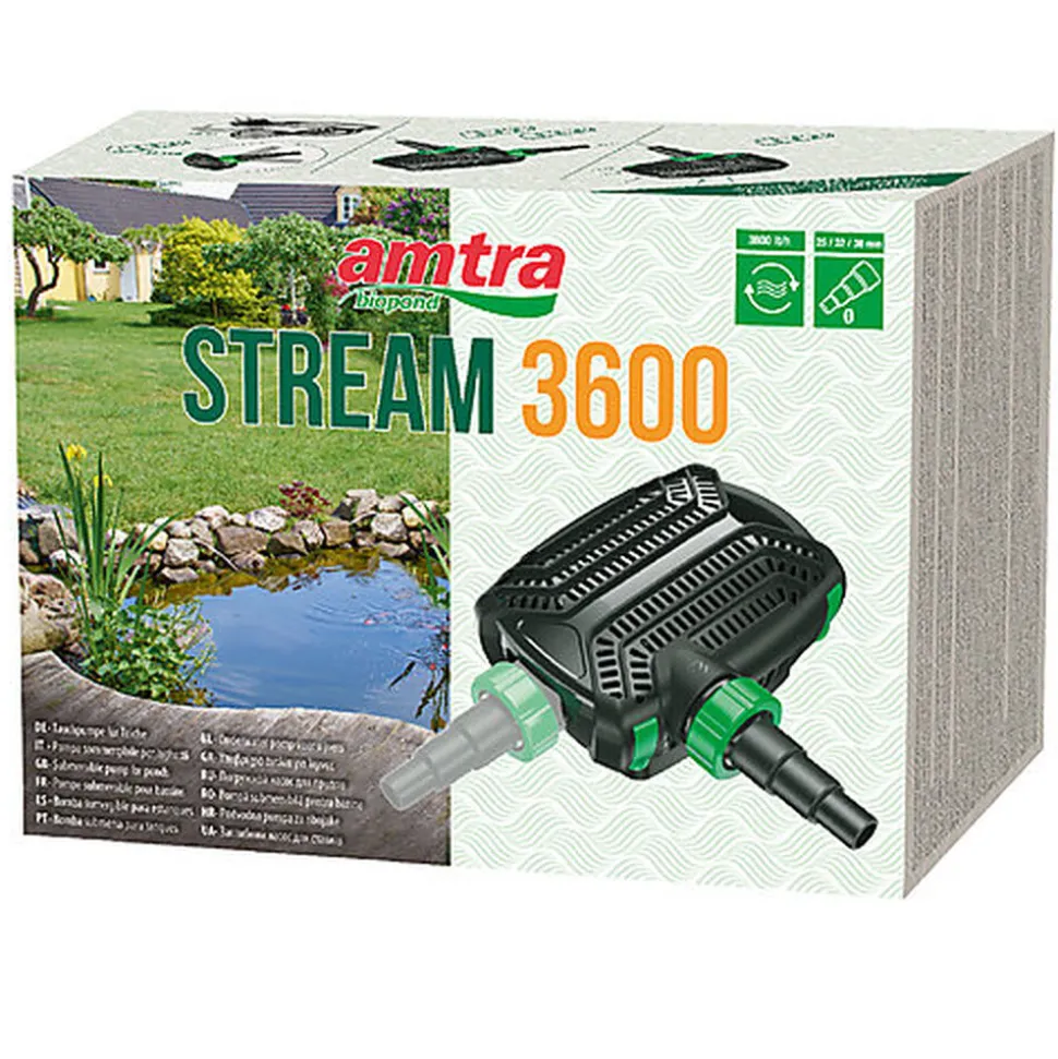 Amtra - Pompe Professionnelle Pond Stream 6000 pour Bassin - 40w