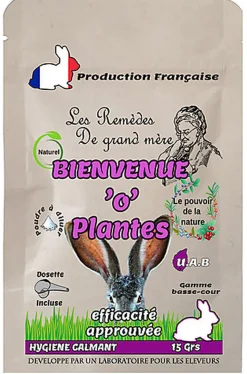 Animalgeo - BIENVENUE'O'PLANTES LAPIN-SACHET- 15 GRS
