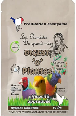 Animalgeo - DIGEST'O'PLANTES OISEAUX -SACHET-15 Grs