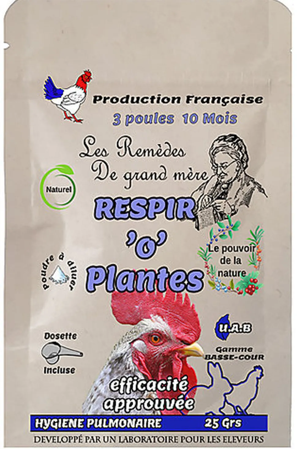 Animalgeo - RESPIR'O'PLANTES-SACHET-25 G