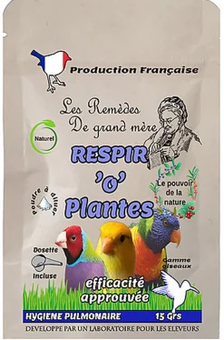 Animalgeo - RESPIR'O'PLANTES OISEAUX -SACHET-15 Grs