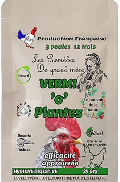 Animalgeo - VERMI'O'PLANTES-SACHET-25 G