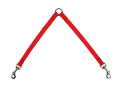 Animalis - Accouple Basic 15mm pour Chien - Rouge