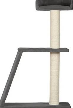 Animalis - Arbre à Chat Pan Inclinée - Gris