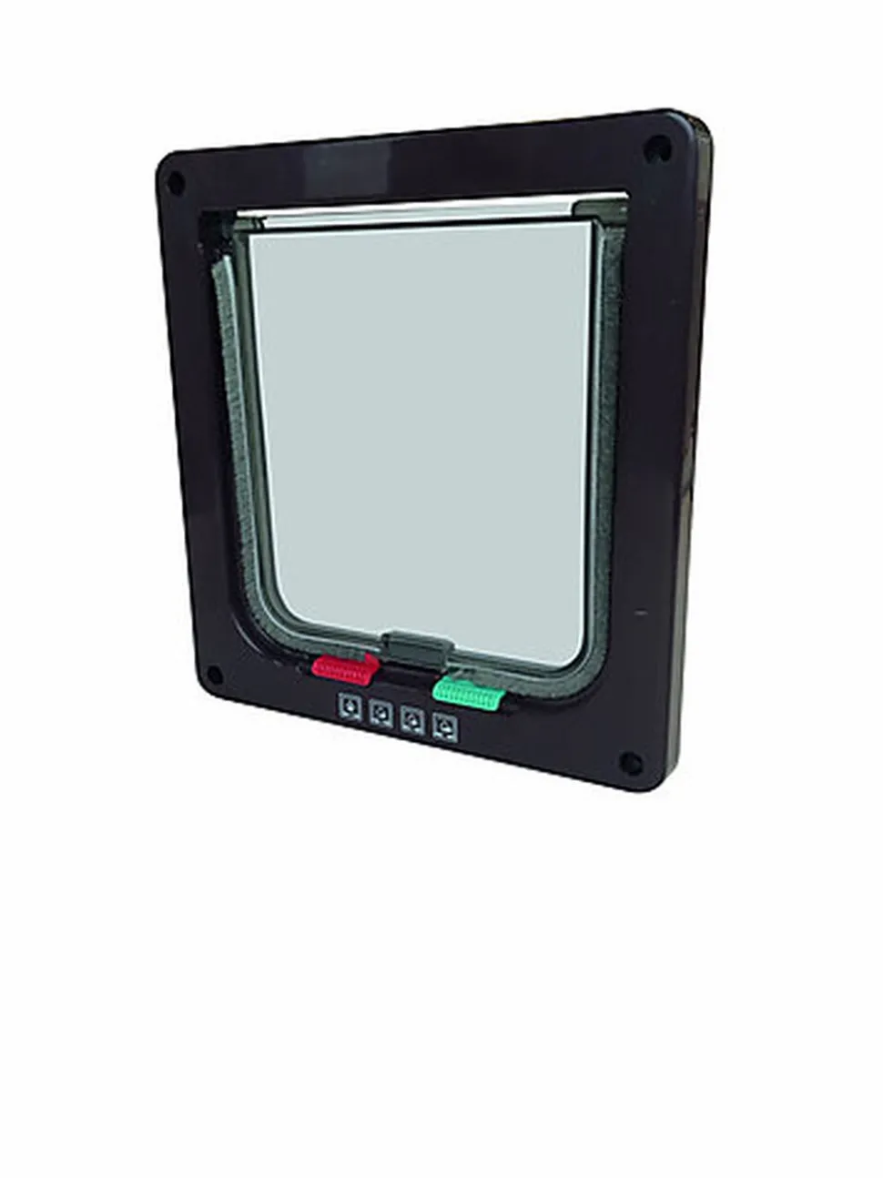 Animalis - Chatière 4 Voies pour Chat - Marron