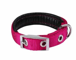 Animalis - Collier Basic Confort pour Chien Fuchsia