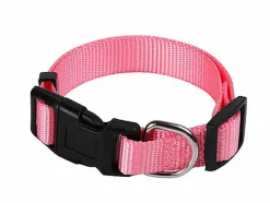 Animalis - Collier Basic pour Chien Rose