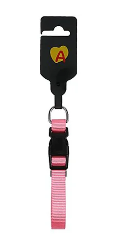 Animalis - Collier Basic pour Chien Rose