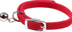 Animalis - Collier Elastic pour Chat - Rouge