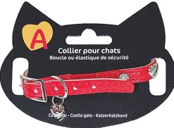 Animalis - Collier Original pour Chat - Rouge