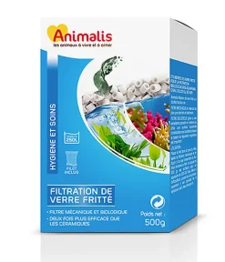 Animalis - Filtration de Verre Fritté pour Aquarium - 500g