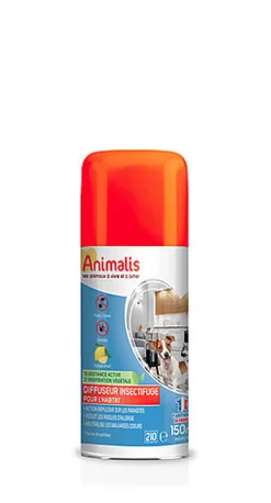 Animalis - Fogger Insectifuge pour Habitat - 150ml