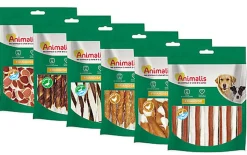 Animalis - Friandises Bouchées Poulet et Poisson pour Chien - 100g