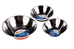 Animalis - Gamelle INOX EVA Ventouse Noir pour Chien