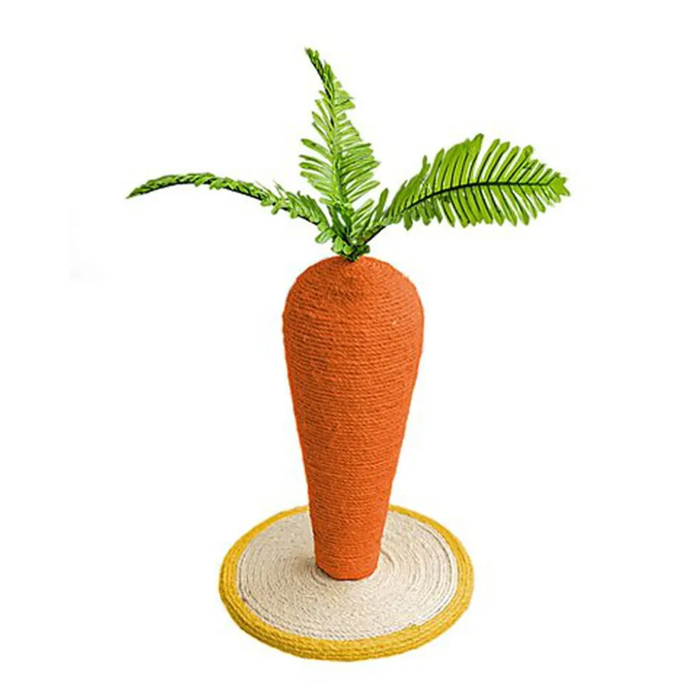 Animalis - Griffoir Carotte pour Chats - 30x30x46cm