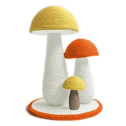 Animalis - Griffoir Champignon pour Chats - 40x40x58cm