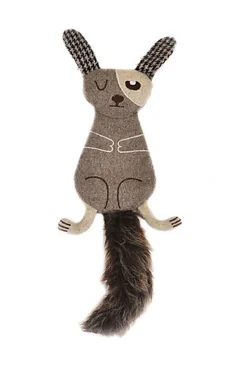 Animalis - Jouet Lièvre en Laine Recyclée pour Chiens - 35cm