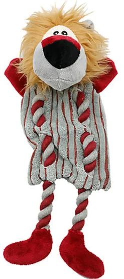 Animalis - Jouet Renard No Stuffing Lion pour Chien - 30cm