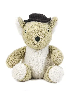 Animalis - Jouet Souris Calin Laine Recyclée pour Chiens - 25cm