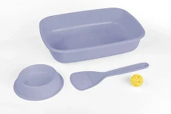 Animalis - Kit Bac à Litière Chaton - Bleu