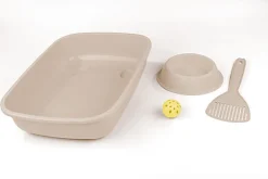 Animalis - Kit Bac à Litière Chaton - Taupe