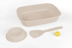 Animalis - Kit Bac à Litière Chaton - Taupe