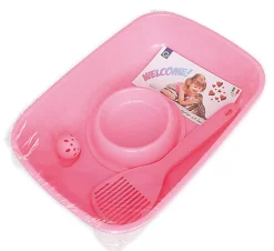 Animalis - Kit d'Accueil pour Chaton - Rose