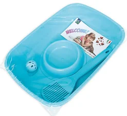 Animalis - Kit d'Accueil pour Chaton - Bleu