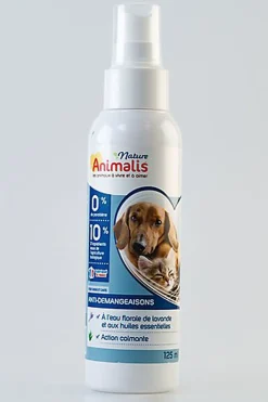 Animalis - Lotion en Spray Anti Démangeaisons pour Chiens et Chats - 125ml