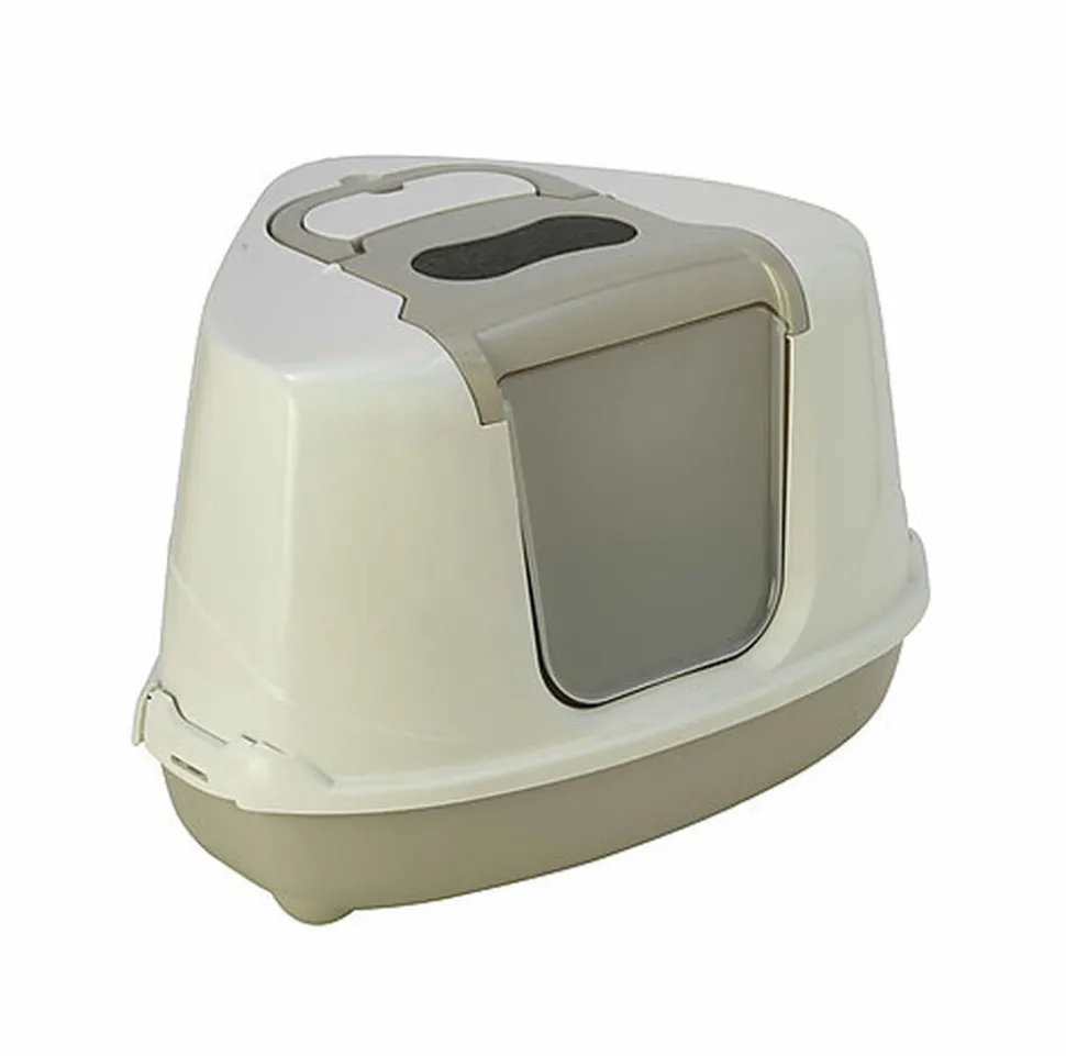 Animalis - Maison de Toilette Angle Flip pour Chat