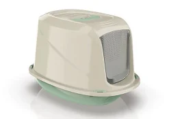 Animalis - Maison de Toilette Galaxy Vert pour Chat - 57cm