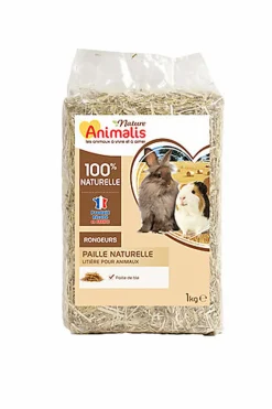 Animalis Nature - Litière Paille Naturelle pour Rongeurs