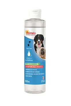 Animalis Nature - Shampoing Bloc Parasites au Diméthicone pour Chien - 250ml